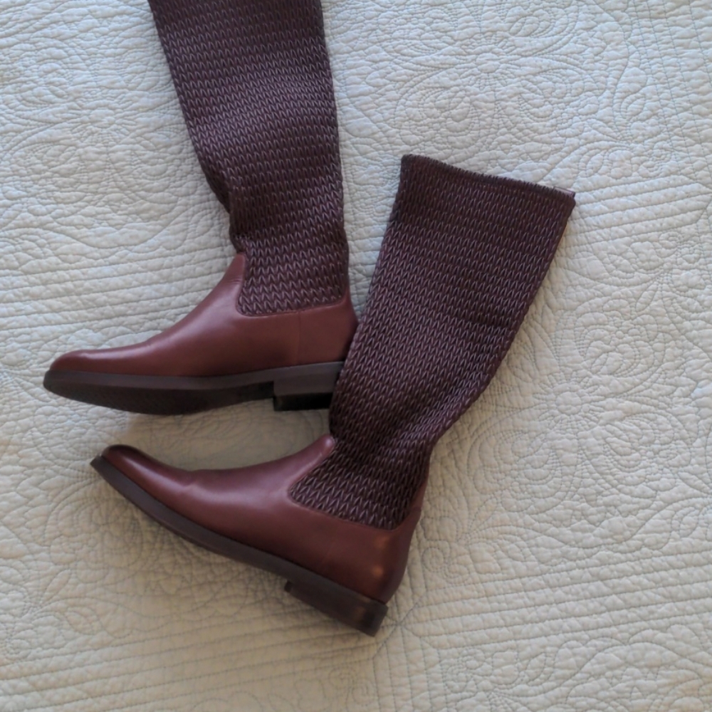Cole Haan 8.5 Small Leg Leather boots